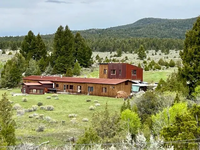 Kristen's family's off-grid home in Montana