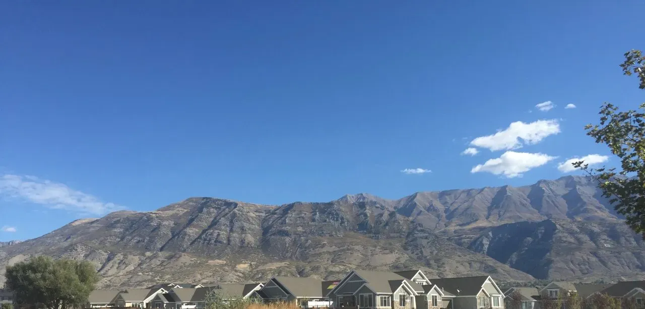 The mountains surrounding our potential new home