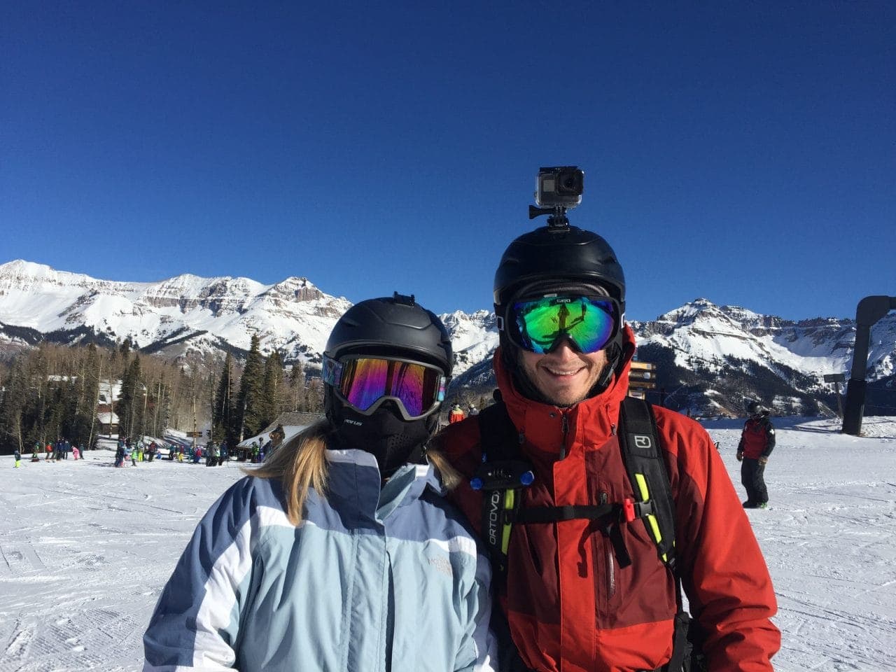 Keith and Lindsey at Telluride Ski Resort