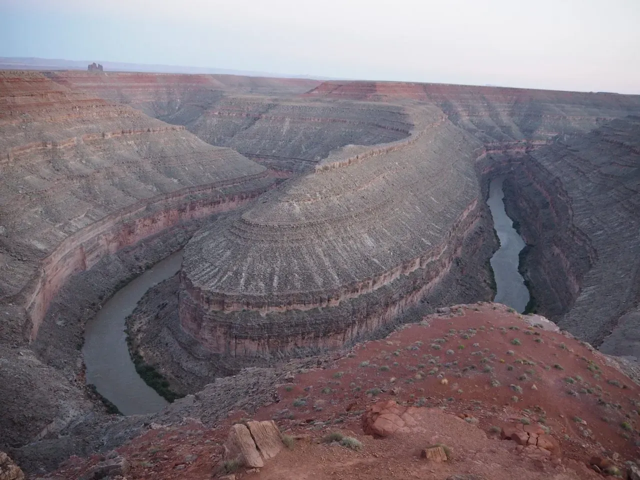 Gorgeous view of the Goosenecks