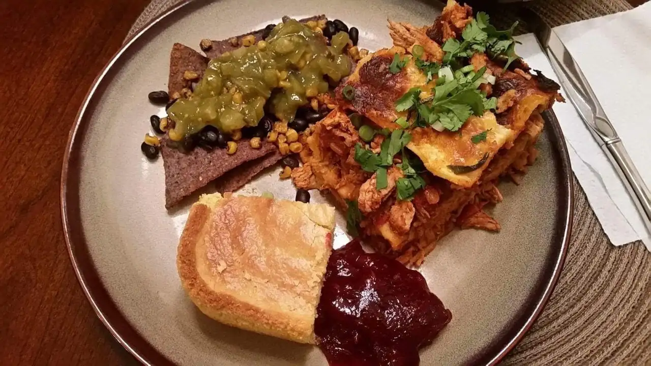 Thanksgiving 2017: Mexican lasagna