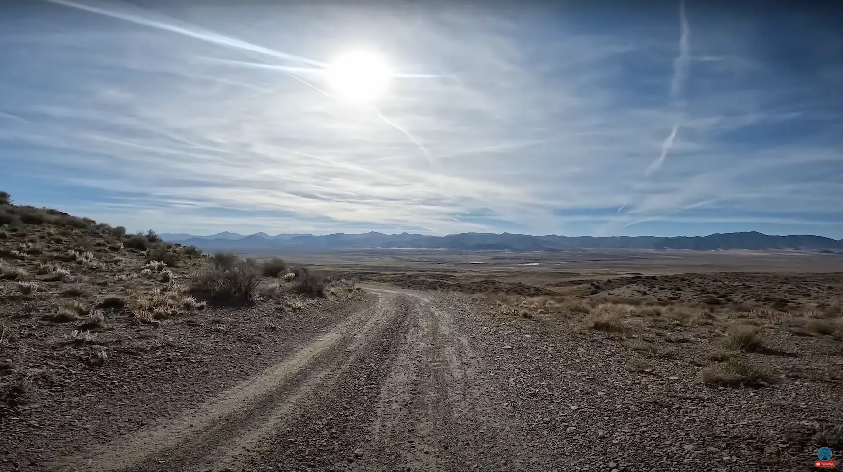 Beautiful desert views from the top of the final climb.