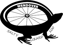 The Salty Lizard 100 gravel race logo.