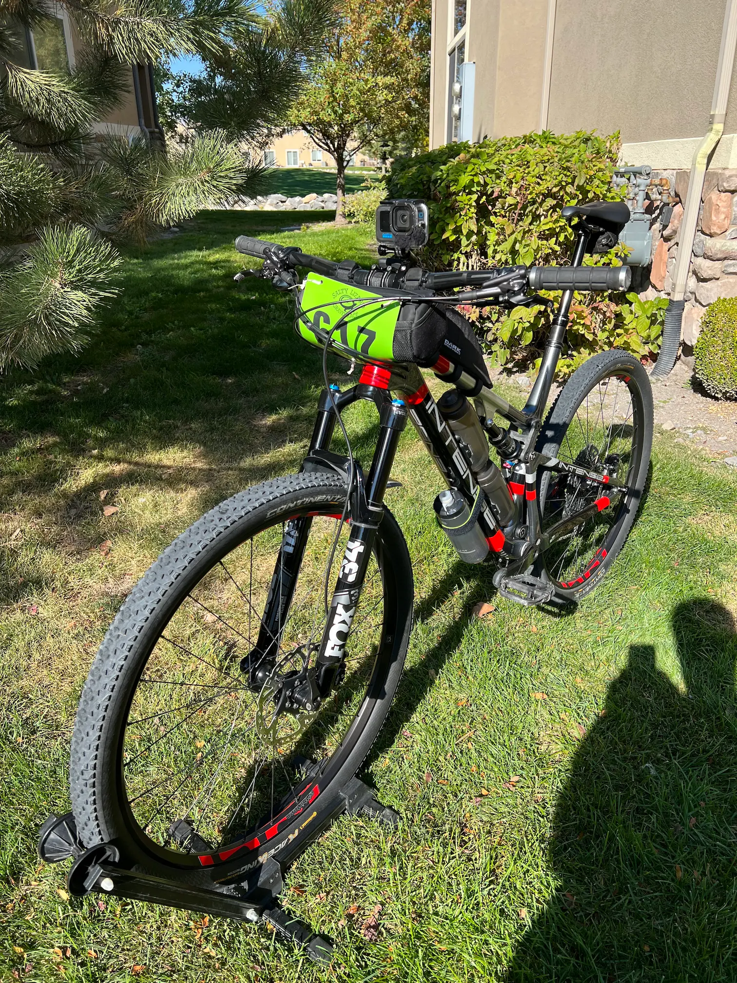 Keith's bike is prepped and ready for the Salty Lizard 100 gravel race.