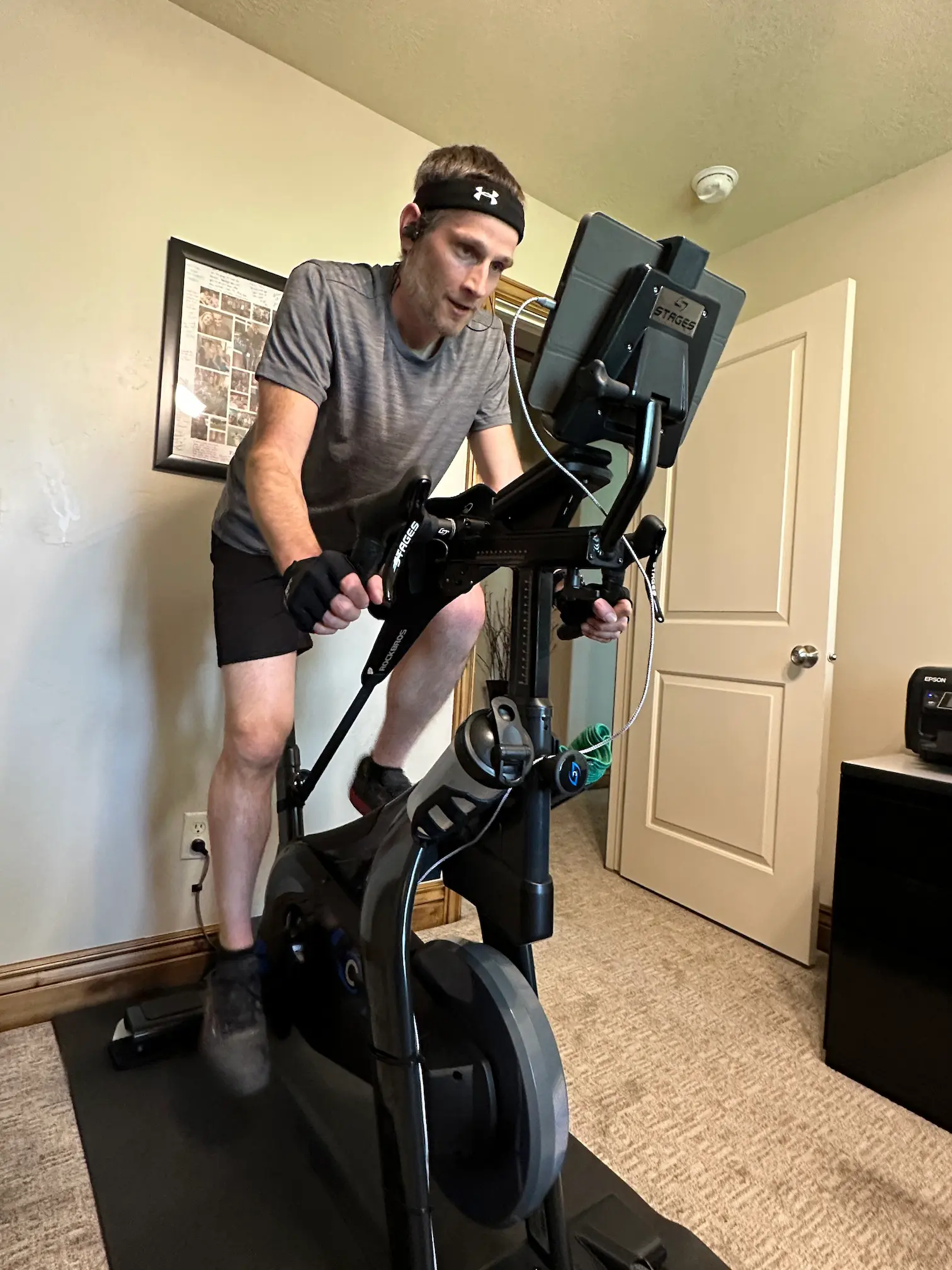 Keith's Pain Cave: Stages SB20 Smart Bike + Zwift Virtual Training
