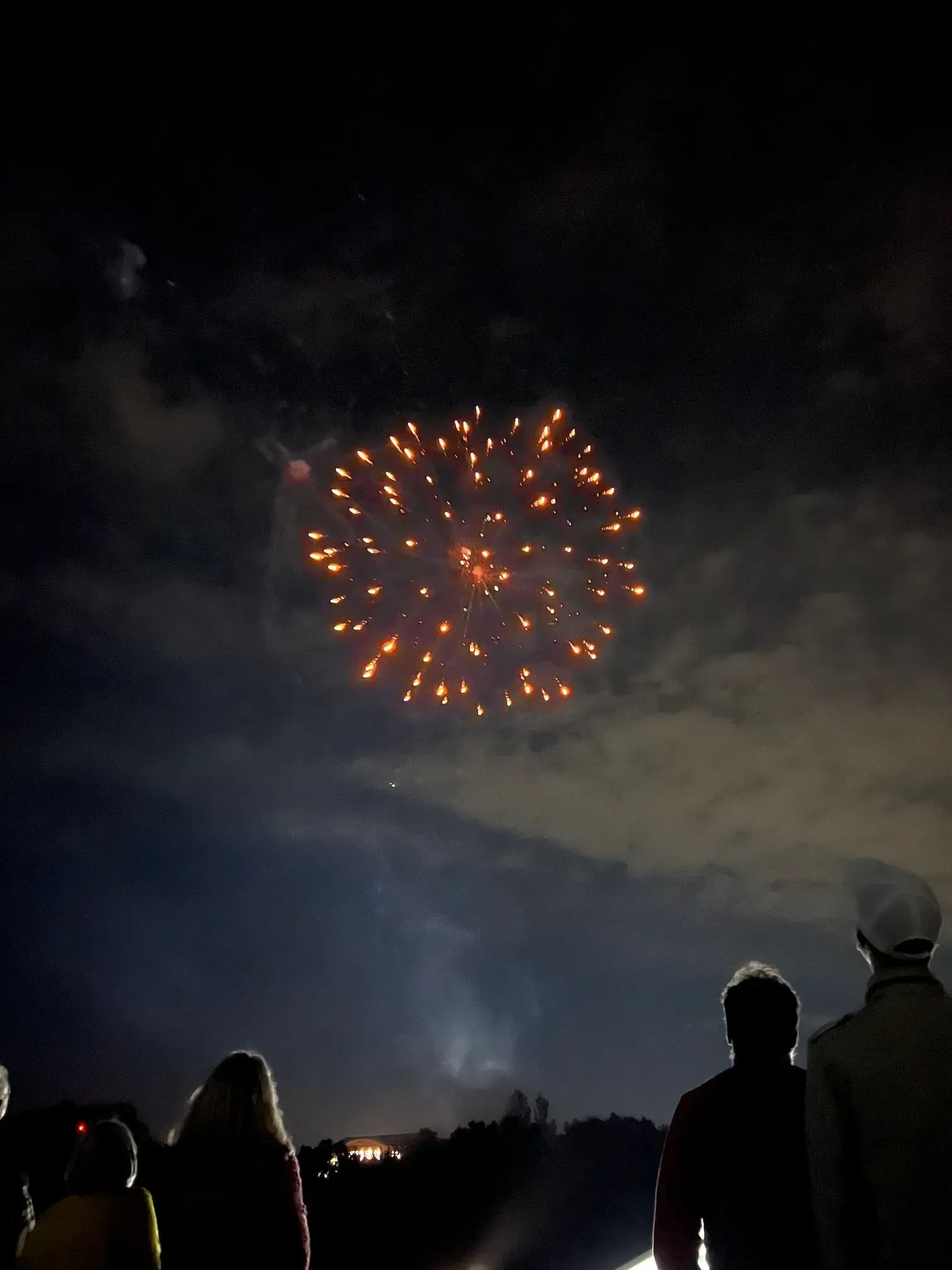 Post-performance fireworks display at Thanksgiving Point