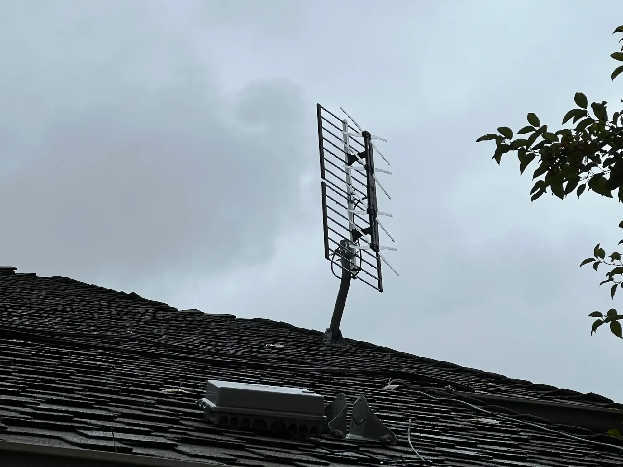 Our new over-the-air (OTA) television antenna
