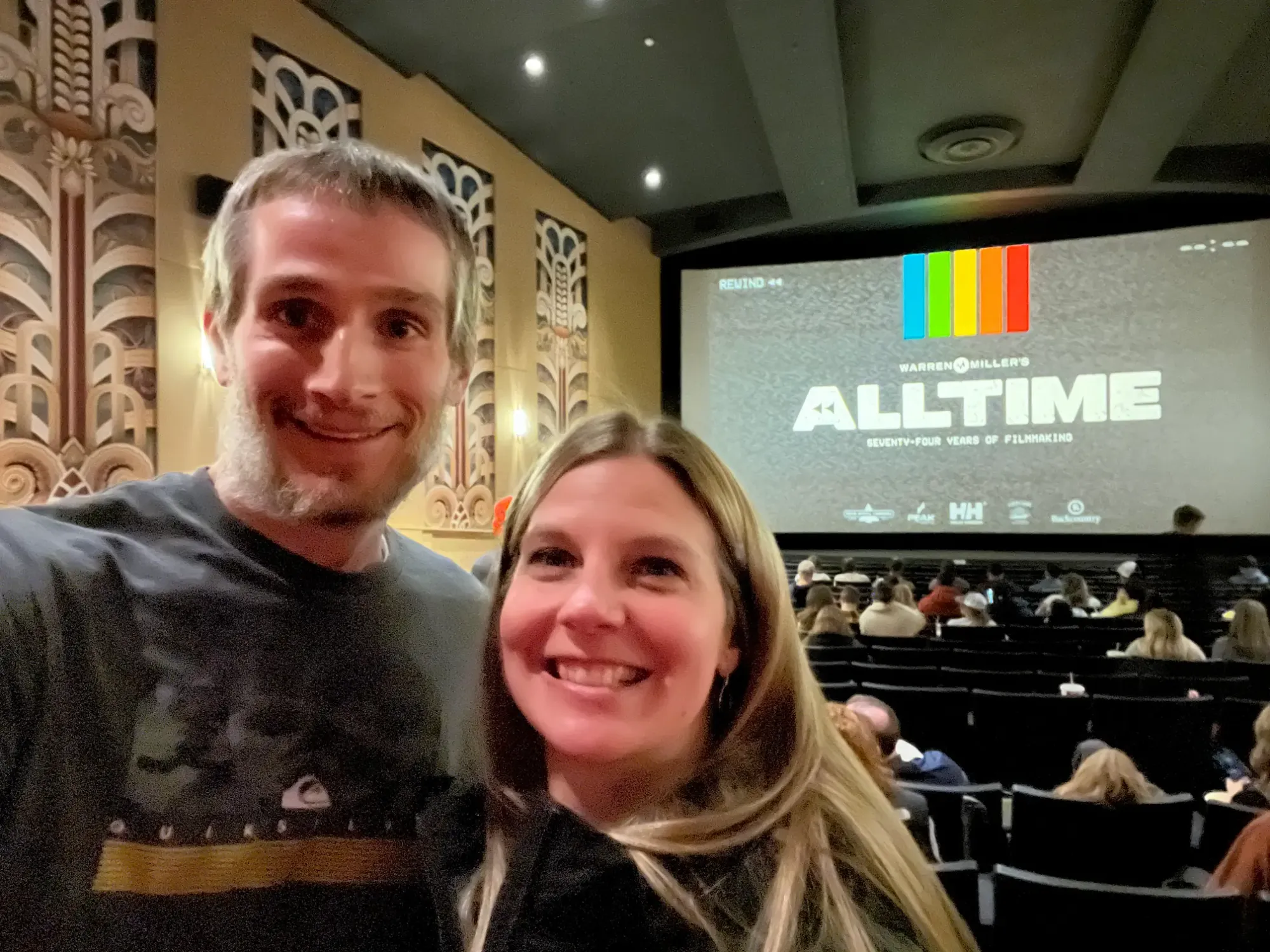 Keith and Lindsey are getting stoked to watch the latest Warren Miller film: "All Time"