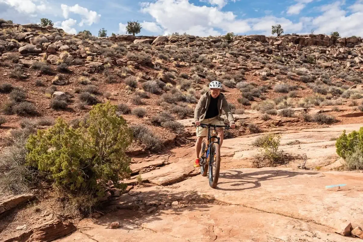 Yi was a natural at mountain biking