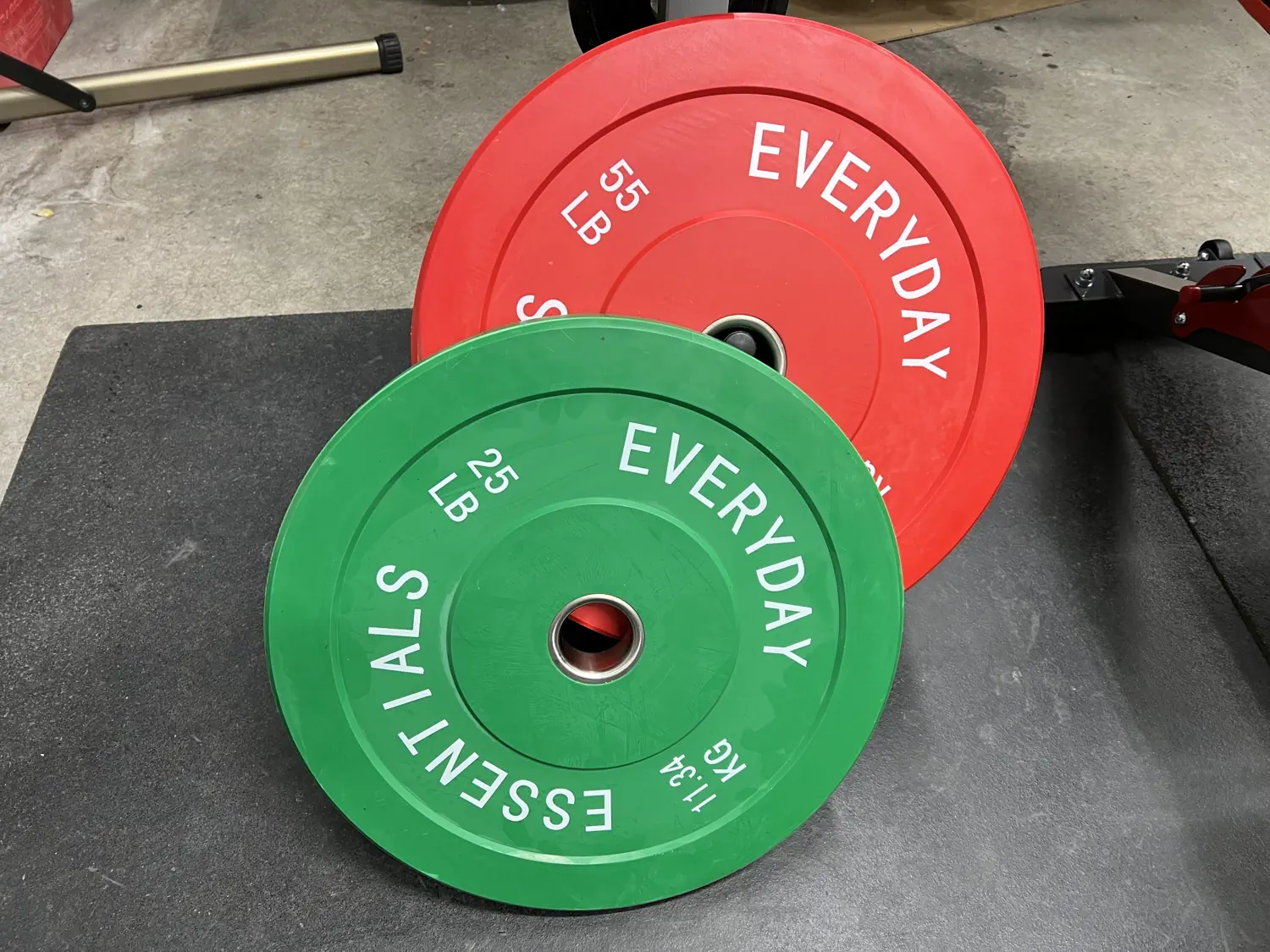 Our new Balancefrom bumper plates