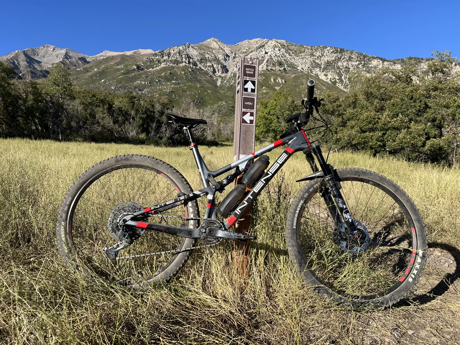 Keith's 2021 Intense Sniper T mountain bike without any of the bikepacking additions