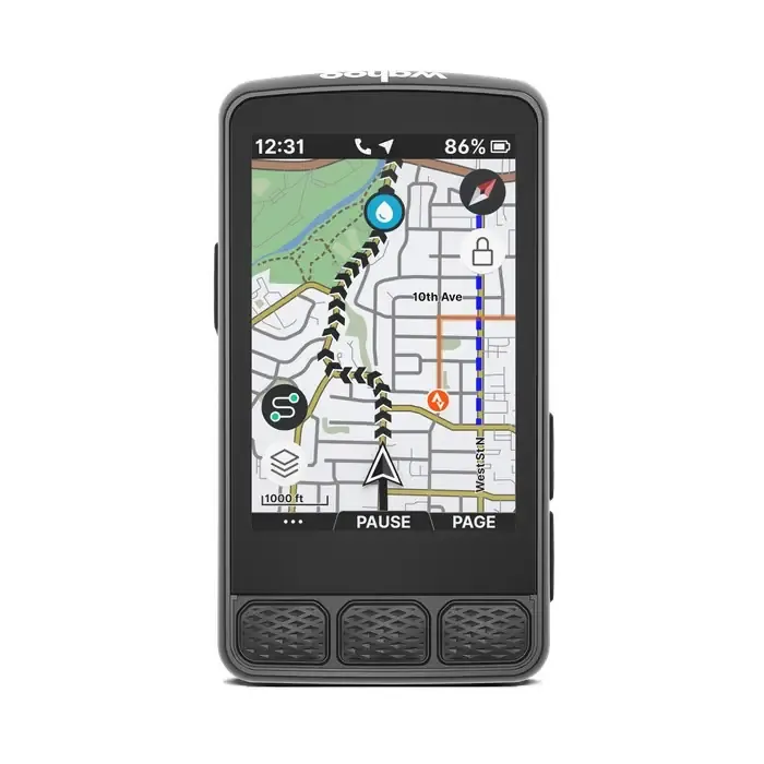 Stock photo of a Wahoo Elemnt Roam (v3) GPS bike computer