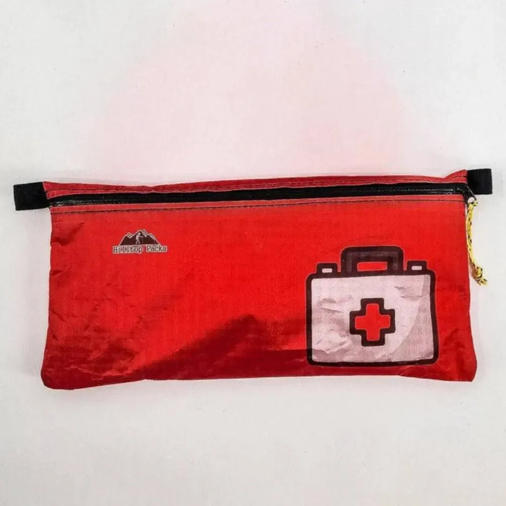 Stock photo of the first aid kit bag that Keith used for the 2025 Tour Divide race
