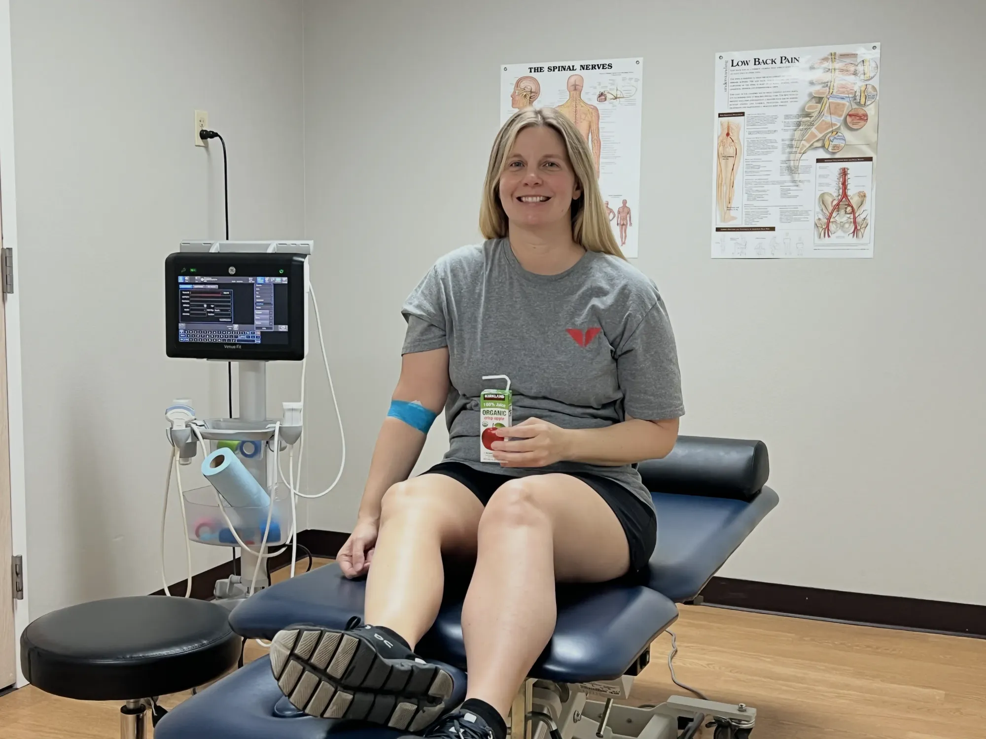 Lindsey is preparing for her second PRP injection