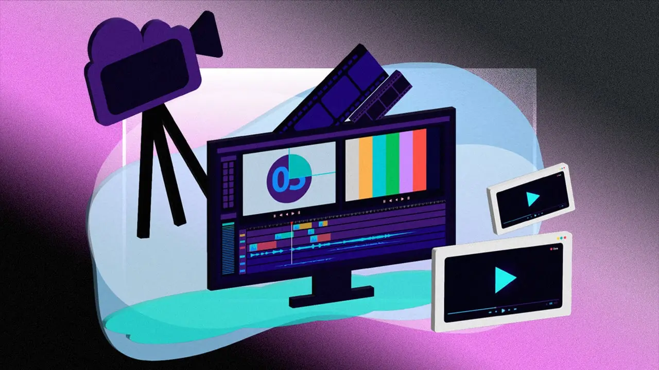 Stock graphic of video editing tools (source: pcmag.com)